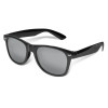 Malibu Mirror Lens Sunglasses Black Silver